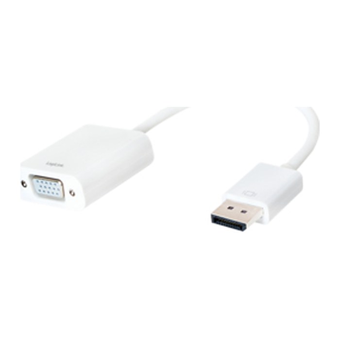 Logilink DisplayPort 1.2 zu VGA Adapter m.15cm Kabel(Aktiv)