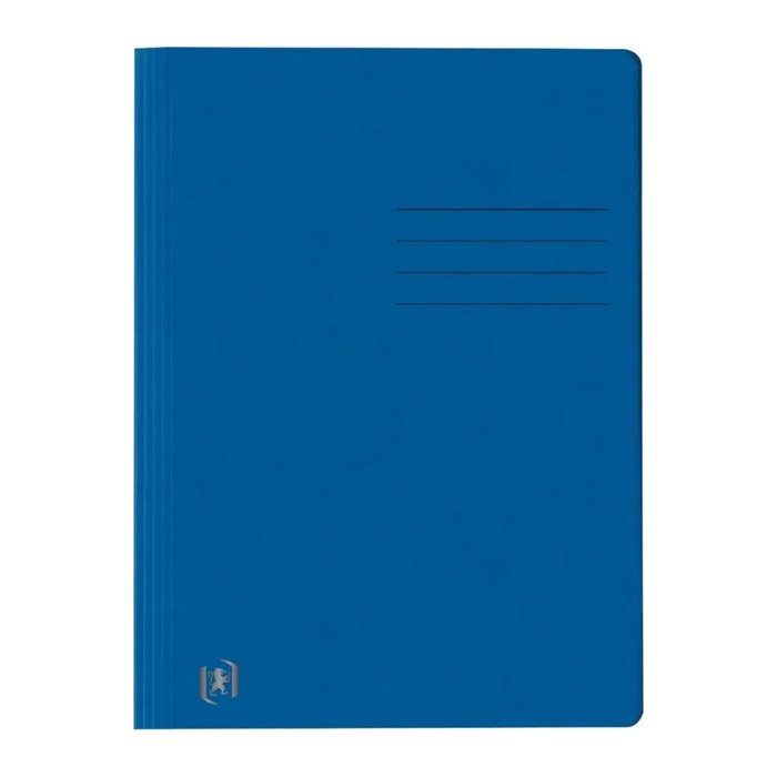 OXFORD Schnellhefter TOP FILE+ Karton blau DIN A4, 1 St.
