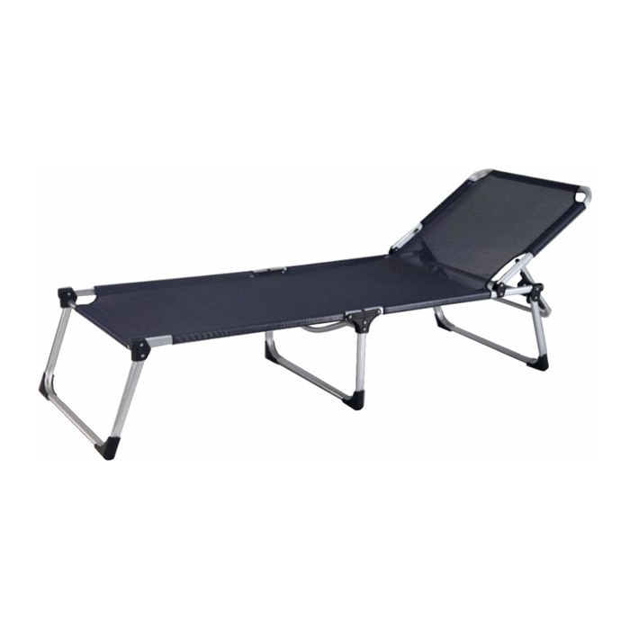 Garden Pleasure Sonnenliege ABACO anthrazit Aluminium