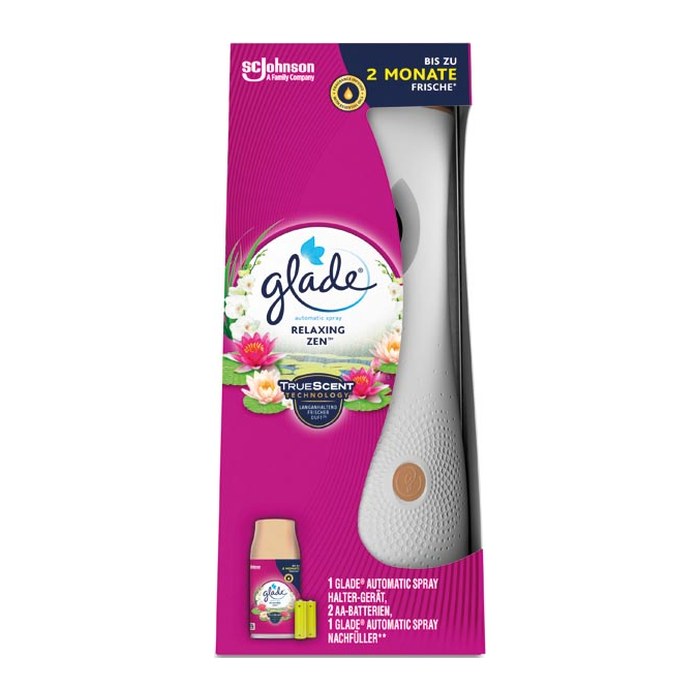glade Duftspender AUTOMATIC SPRAY RELAXING ZEN blumig 269 ml, 1 St.