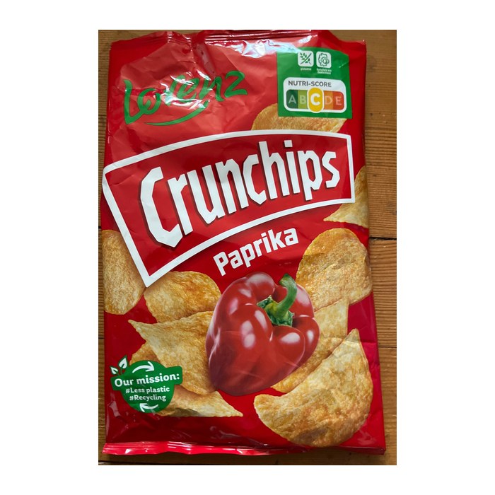 Crunchips Paprika Chips 150,0 g, 1 St.