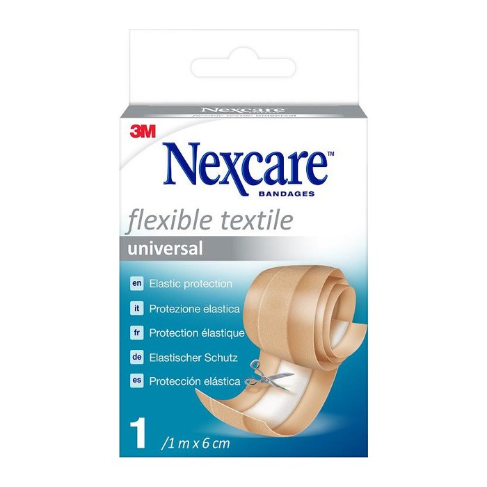 Nexcare™ Pflaster Flexible Textile Universal N041BNEW beige 6,0 cm x 1,0 m, 1 St.