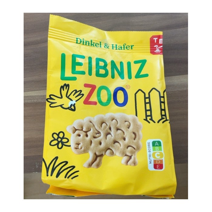 LEIBNIZ Zoo Dinkel & Hafer Kekse 125,0 g, 1 St.