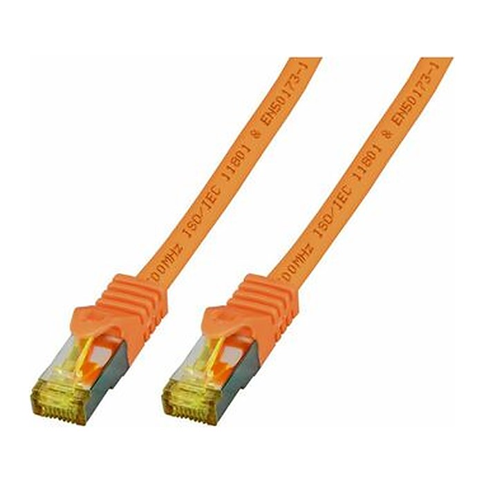 EFB RJ45 Patchk. S/FTP Cat.6A LSZH Cat.7 Rohk. 0.50m orange