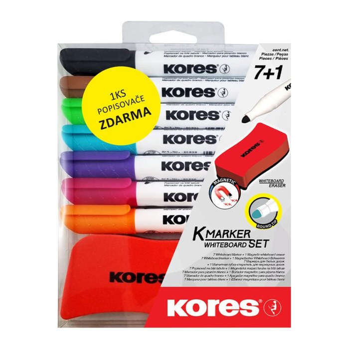 Kores® Moderationszubehör XW1 8 Teile