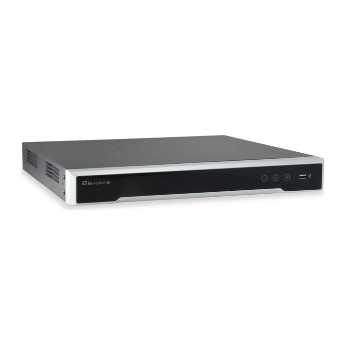 LevelOne Netzwerk Videorekorder 8-Kanal/ 2xHDD/ 8MP/GEMINI