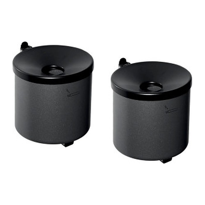 TKG Rondo senior Wandaschenbecher graphit, 2 St.