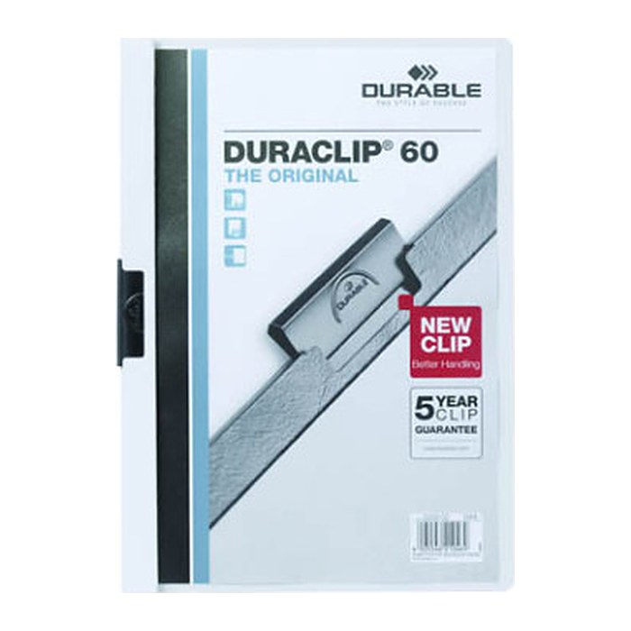 DURABLE Klemmhefter weiß, 5 St.