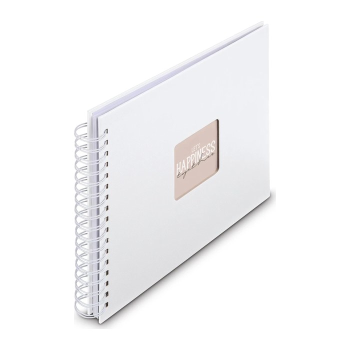 hama Fotoalbum Fine Art neutral 28,0 x 24,0 cm, 50 weiße Seiten