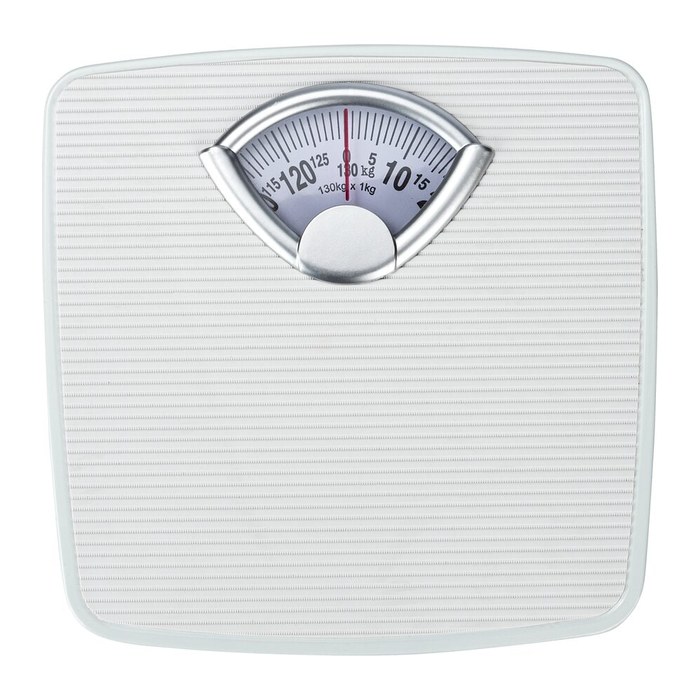 WENKO Personenwaage weiß für max. 130,0 kg