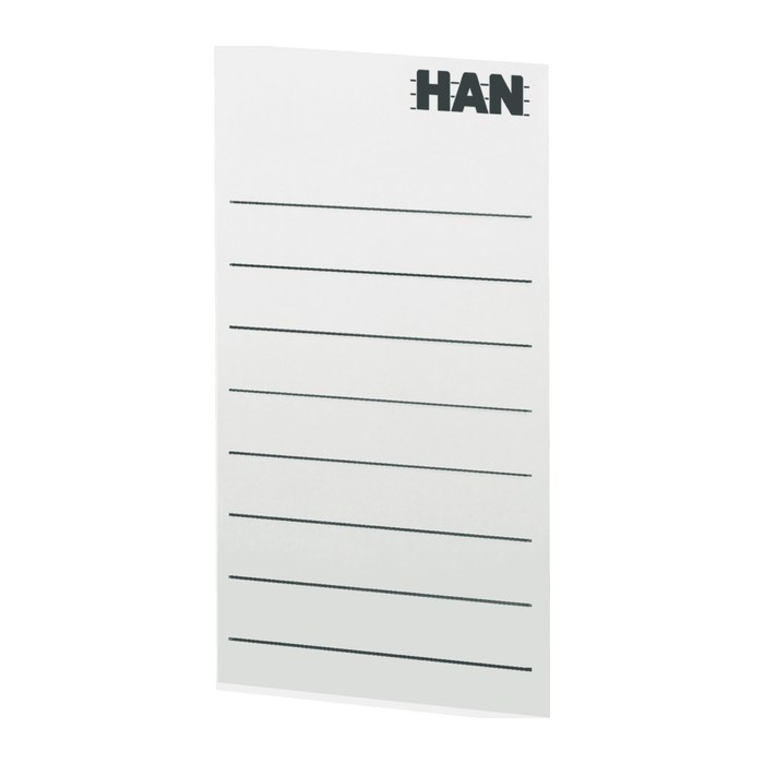 HAN Beschriftungsetiketten weiß, 8 St.