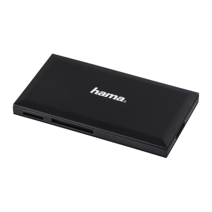 hama Multi-microSD, SD, Memory Stick, Compact Flash-Kartenleser schwarz