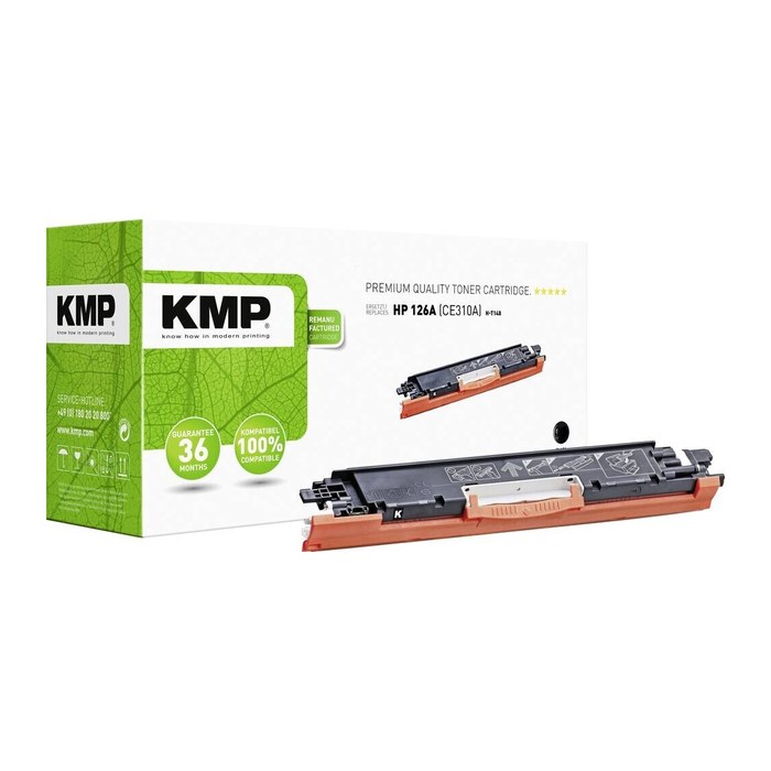 KMP Toner HP CE310A black 1200 S. H-T148 remanufactured