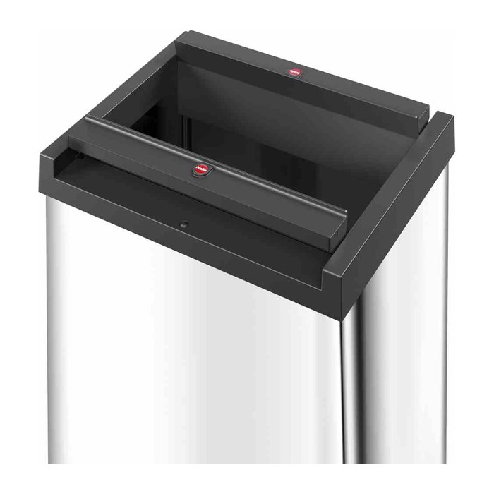 Hailo Big-Box Swing XL Mülleimer 52,0 l silber, 1 St.