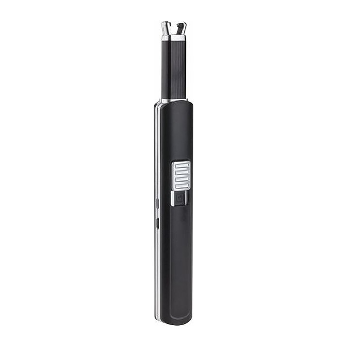 TFA® Lichtbogenfeuerzeug schwarz, silber, 1 St.