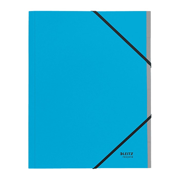 LEITZ Ordnungsmappe recycle 3914 6 Fächer blau, 1 St.
