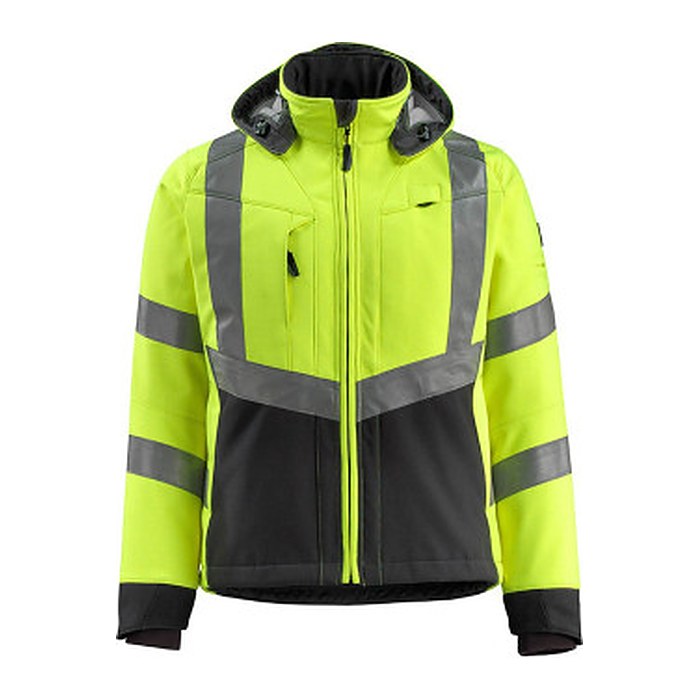MASCOT® unisex Warnjacke Blackpool gelb, schwarz Größe M