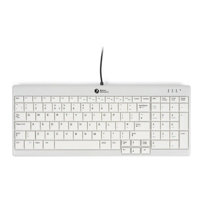 BakkerElkhuizen Tastatur Ultraboard 960 V2 Compact US retail