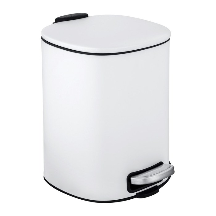 WENKO Alassio Kosmetikeimer 5,0 l weiß, 1 St.