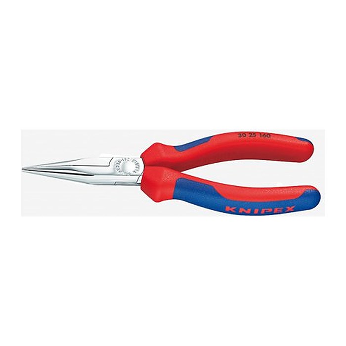 KNIPEX Flachrundzange Langbeck 30 25 160, Länge: 16,0 cm, 1 St.