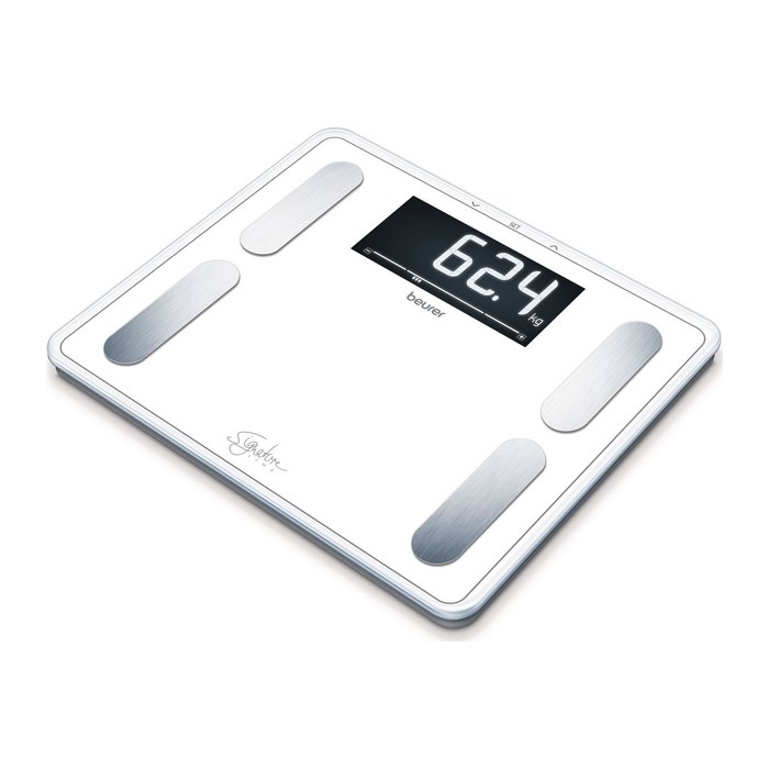 beurer Körperanalysewaage BF 410 SignatureLine weiß für max. 200,0 kg