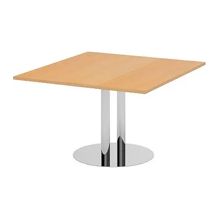 HAMMERBACHER Verbindungsplatte KT12S buche, chrom rechteckig 120,0 x 130,0 x 74,0 cm