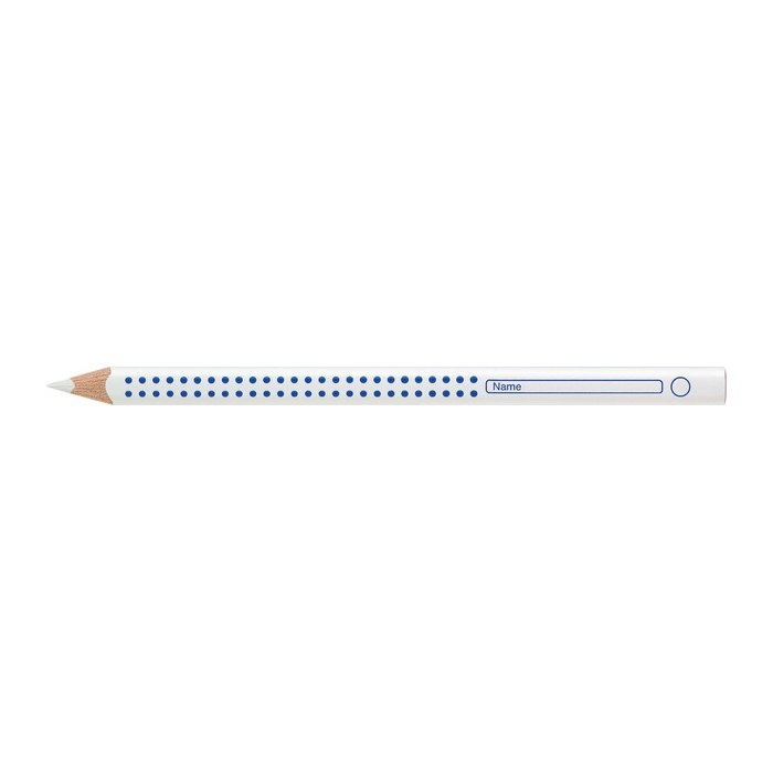 FABER-CASTELL Jumbo GRIP Kreidestifte weiß 1 St.