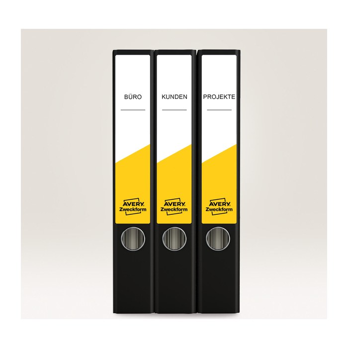 AVERY Zweckform Ordneretiketten L4760-100 weiß, 100 Blatt