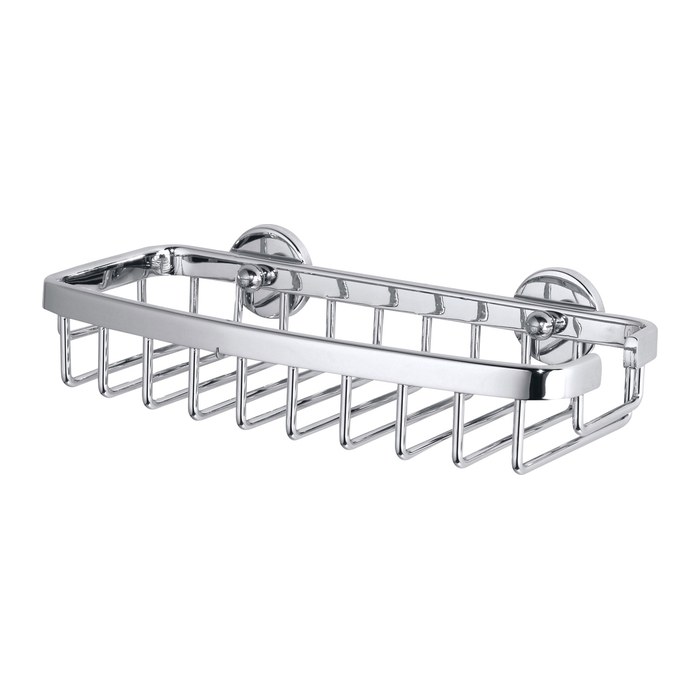 tesa ALUXX Duschkorb verchromtes Aluminium