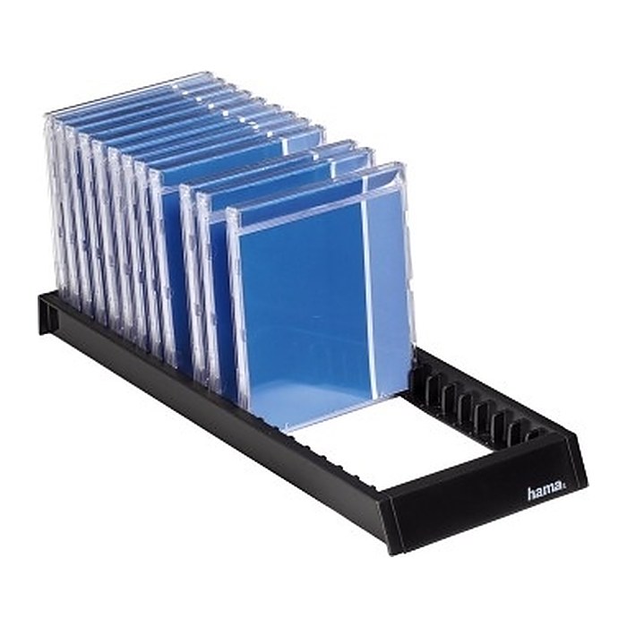 hama 22er CD-/DVD-Halter schwarz, 1 St.