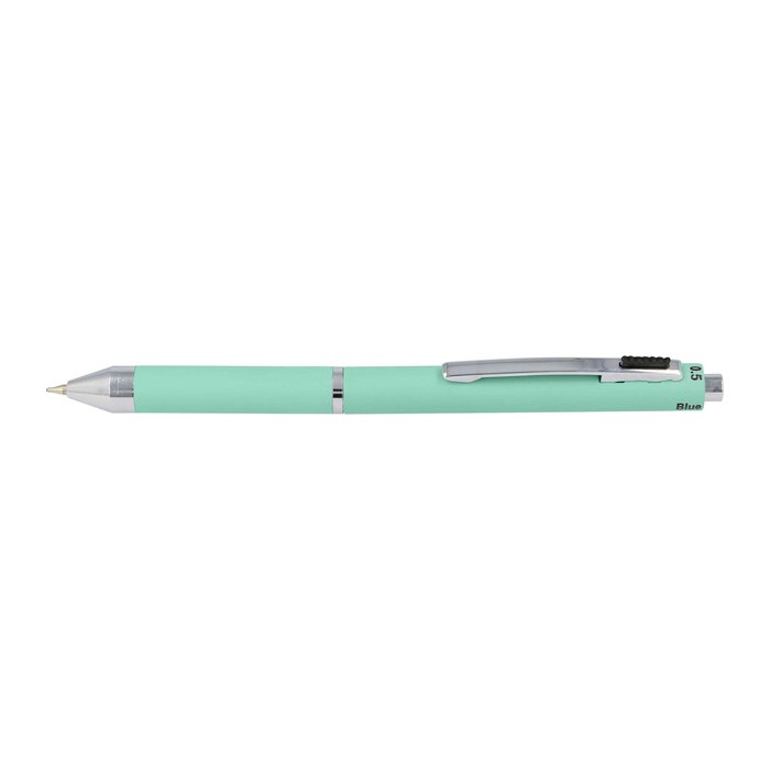 ONLINE® 4-Farben-Kugelschreiber Multipen mint, Schreibfarbe: rot, blau, schwarz, grau, 1 St.