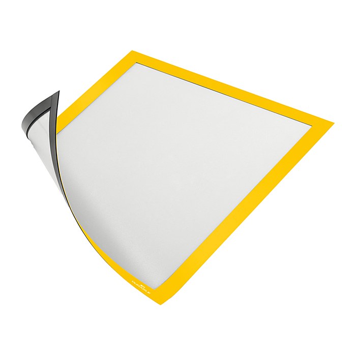 DURABLE Magnetrahmen DURAFRAME® MAGNETIC A4 gelb A4, 5 St.