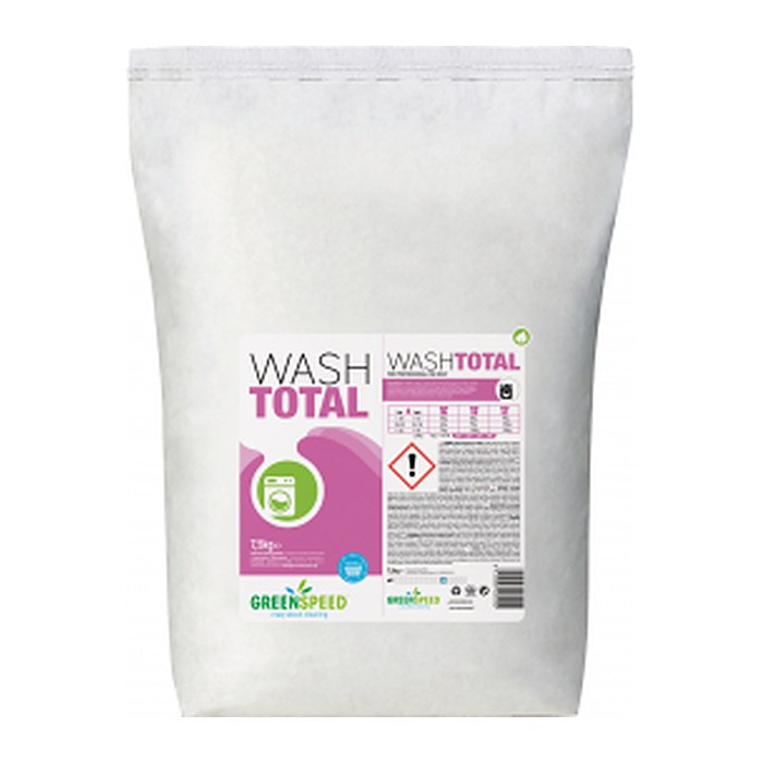 GREENSPEED™ WASH TOTAL Waschmittel Pulver, 7,5 kg