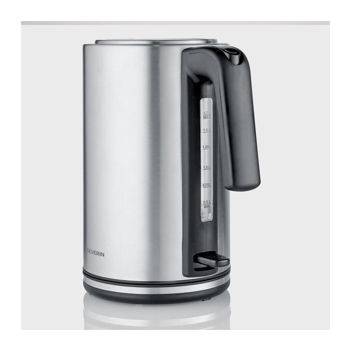 SEVERIN Wasserkocher WK 3449 silber 1,7 l 2.400 W