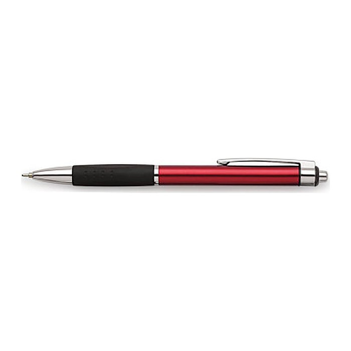 UNOMAX® Kugelschreiber Quartz Classic rot, Schreibfarbe: blau, 1 St.