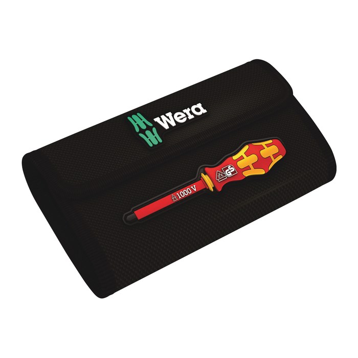 Wera Schraubendreher-Set Kraftform Kompakt VDE 16 extra slim 05006608001 16-tlg.