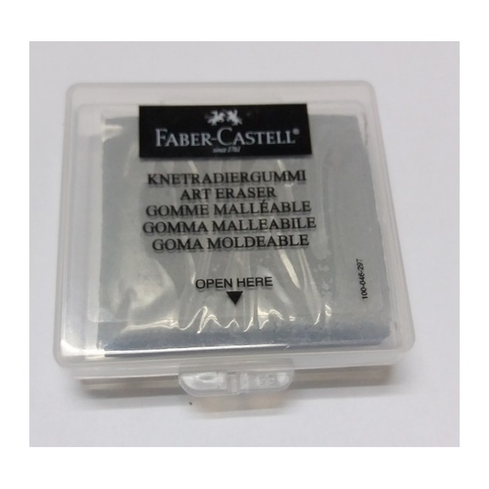 FABER-CASTELL Knetgummi ART ERASER grau, 1 St.