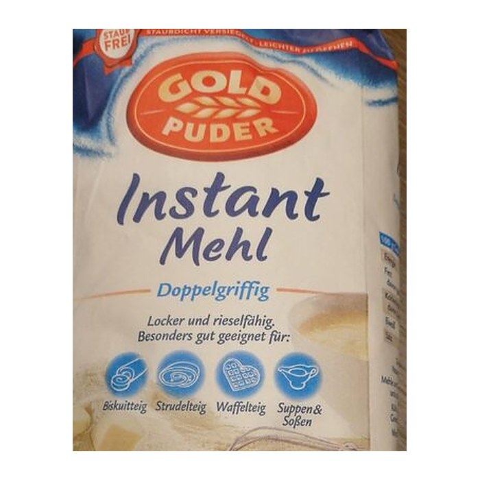 GOLDPUDER Instantmehl Type 405 1,0 kg, 1 St.