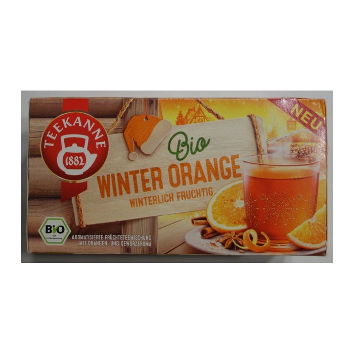 TEEKANNE Bio Winter Orange Bio-Tee 18 Portionen
