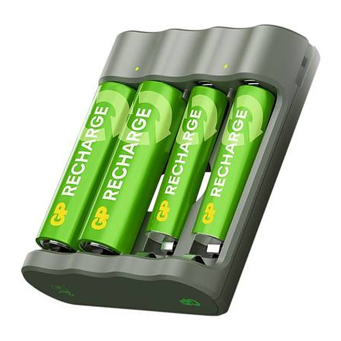 GP DE B441 USB-Akku-Ladegerät inkl. Akkus