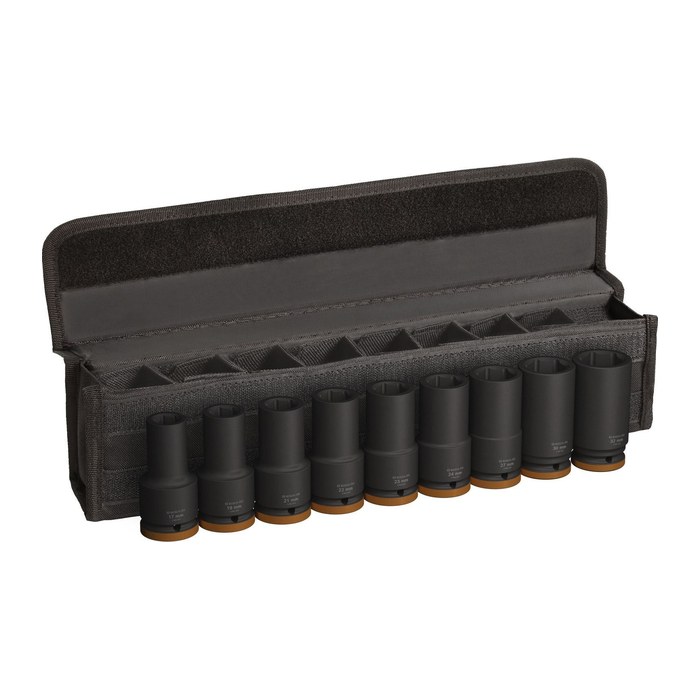 BOSCH Steckschlüssel-Satz PRO Impact 2608003042 9-teilig