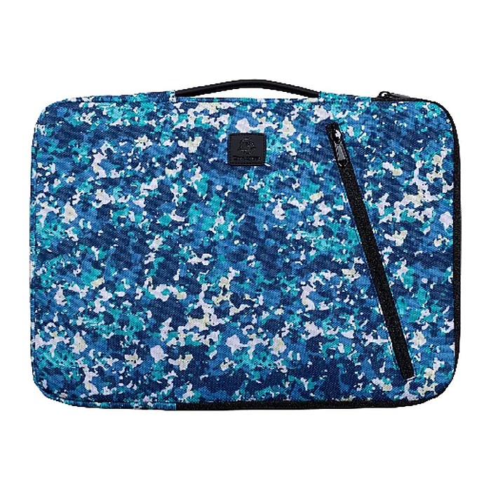 Exacompta Laptophülle Veggie Kunstfaser blau bis 40,6 cm (16 Zoll)