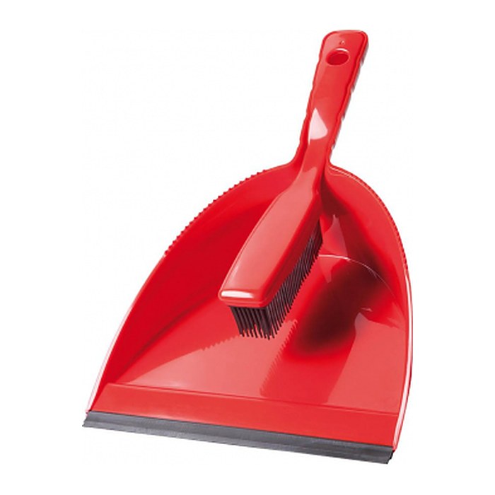 haug® bürsten Kehrgarnitur rot Kunststoff 36,0 cm breit