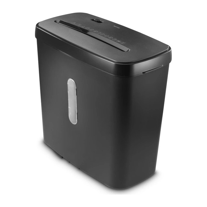hama Safe X50 Aktenvernichter mit Partikelschnitt P-4, 4 x 39 mm, bis 5 Blatt, schwarz