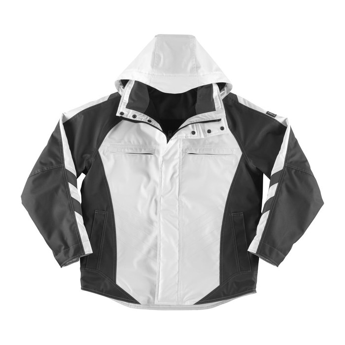MASCOT® unisex Pilotenjacke Frankfurt weiß, anthrazit Größe 3XL