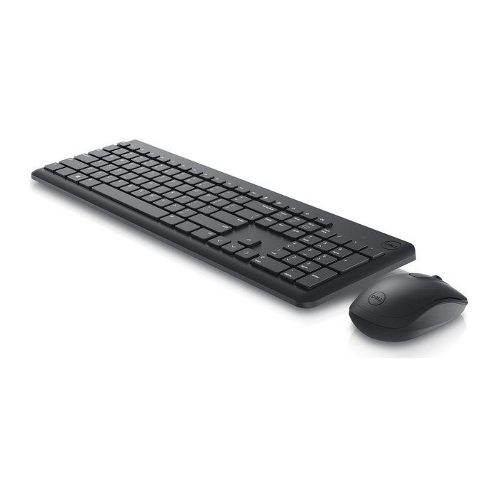 DELL KM3322W Tastatur-Maus-Set kabellos schwarz
