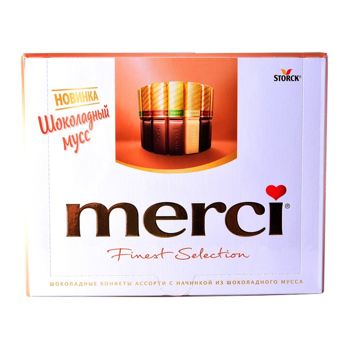 merci® Finest Selection Mousse au Chocolat Pralinen 20 St./210,0 g, 1 Pack