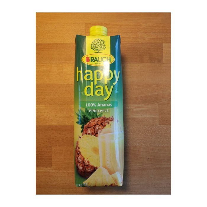 happy day Fruchtsaftkonzentrat Ananas 6x 1,0 l