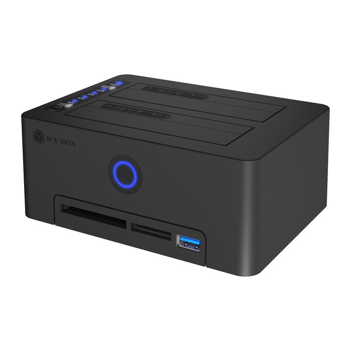 ICY BOX Klonstation HDD mit Kartenleser IB-1233CL-CR