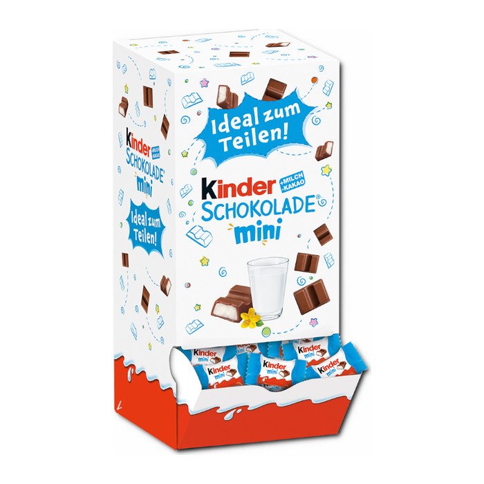 kinder Schokolade mini Schokoriegel 150 St./900,0 g, 1 St.